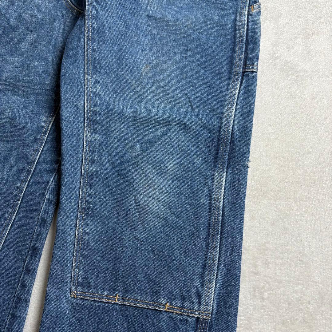 00s ラングラー　ダブルニー　ペインターデニム　ワークパンツ　トリプルステッチ