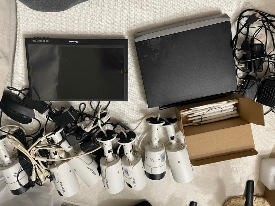 [中古] WEILAILIFE 防犯カメラ 7チャンネル (4TB HDD)