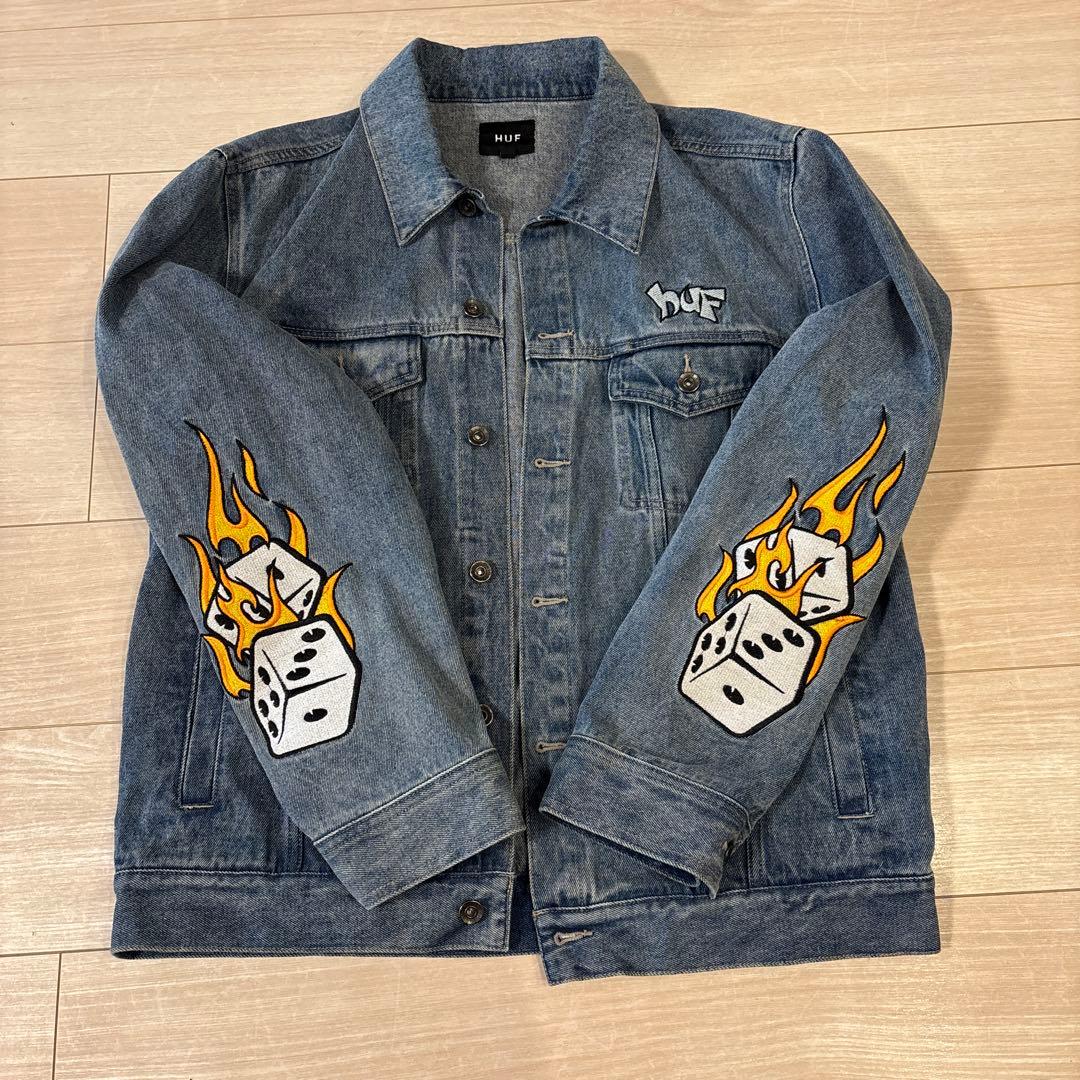 HUF デニムジャケット L