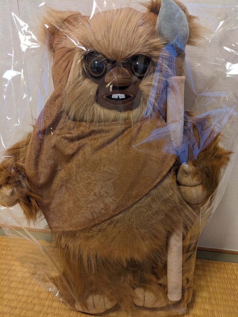 スターウォーズ　イウォーク　Happyくじ　LAST　ウィケットBIGぬいぐるみ