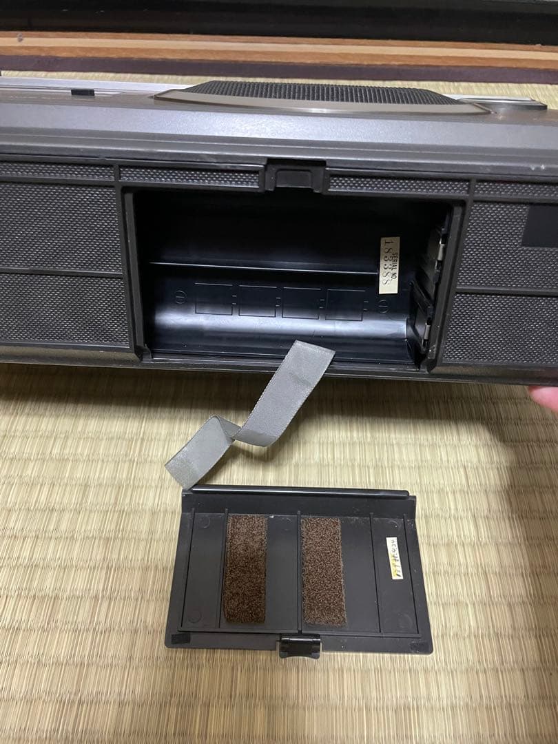 SONY CF-1980II ジャンク　モノラルラジカセ