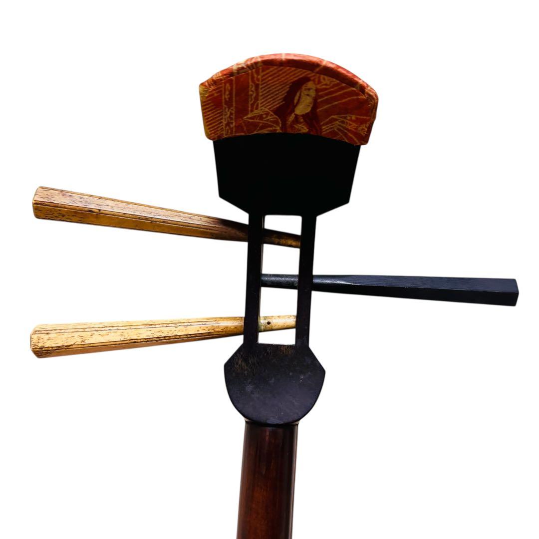 三味線 細棹 長唄 正寸　お稽古用　破れ無し