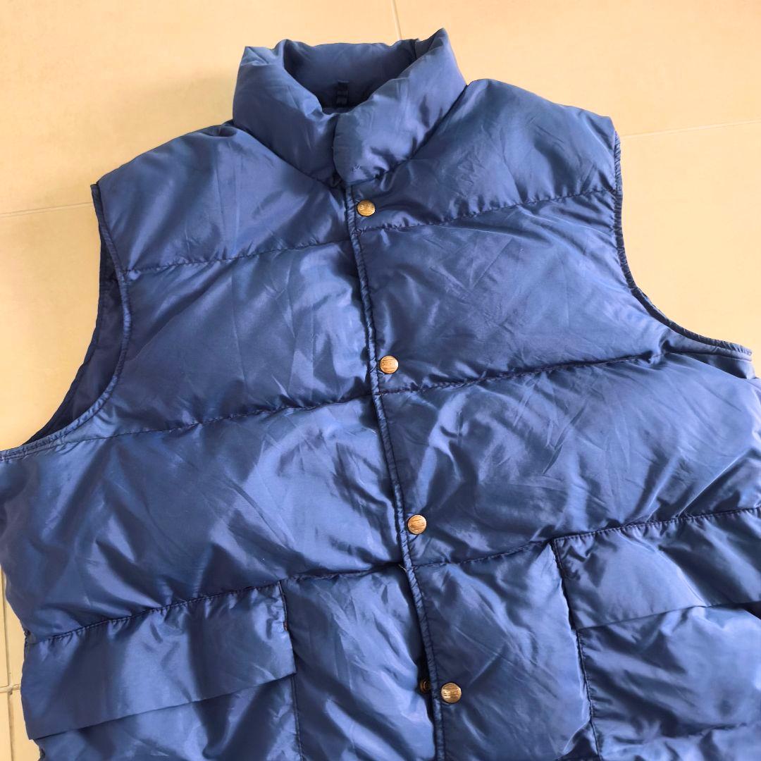 90s L.L.Bean ダウンベスト ブルー VINTAGE アウトドア