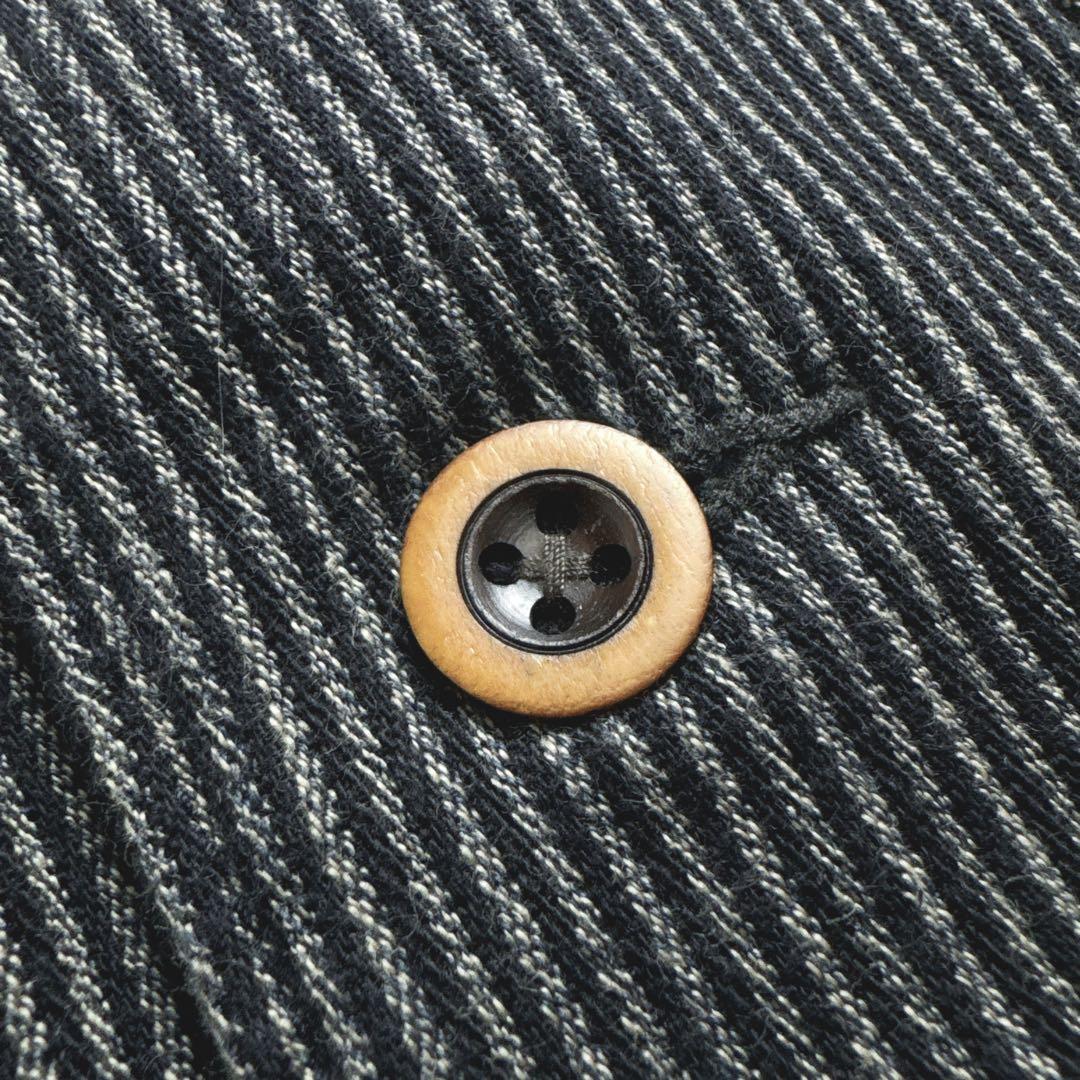 【美品】45rpm umii908 中綿ストライプベスト　ジレ　サイズ2