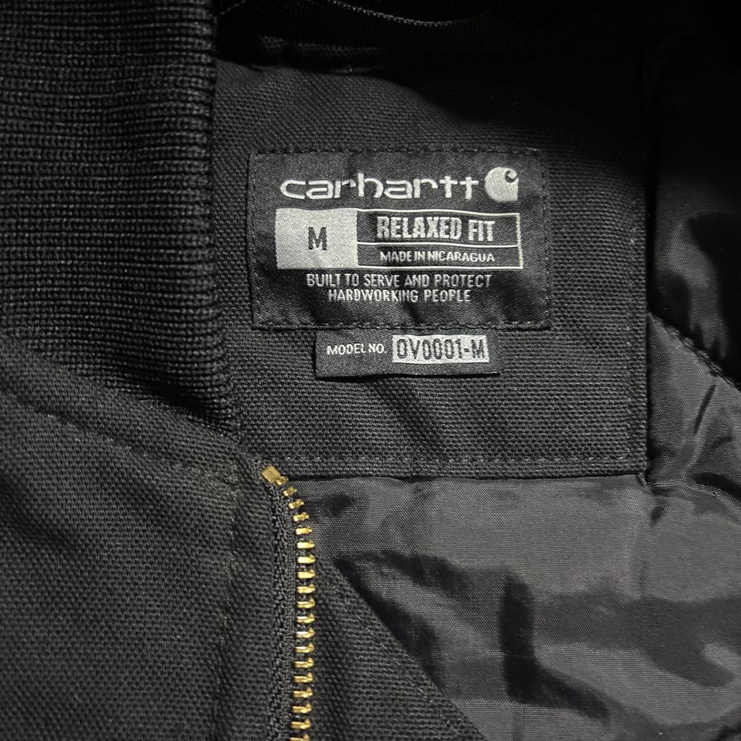 カーハートブラック ベスト M