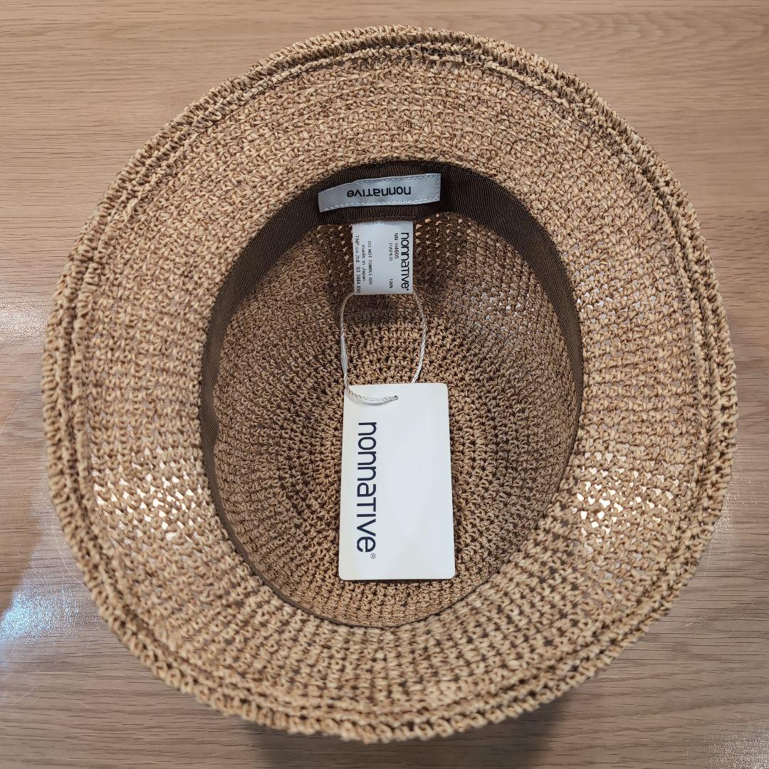 nonnative ノンネイティブ　FARMER HAT PAPER BRAID