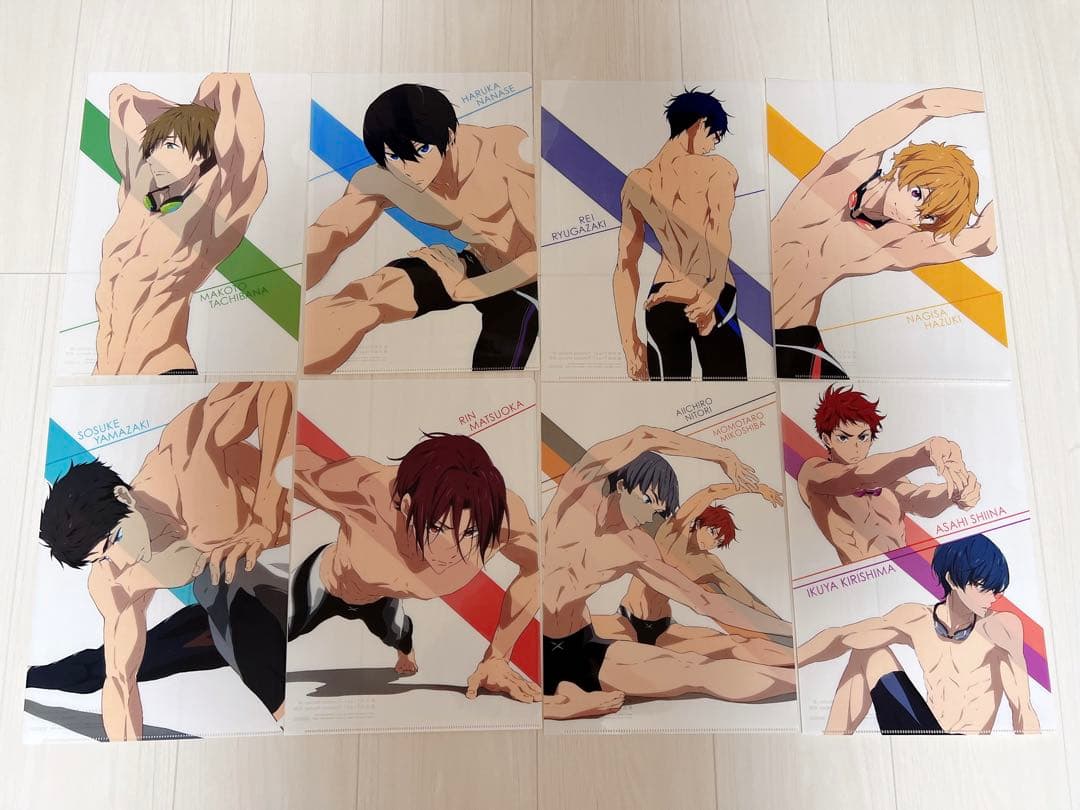 Free!クリアファイルセット