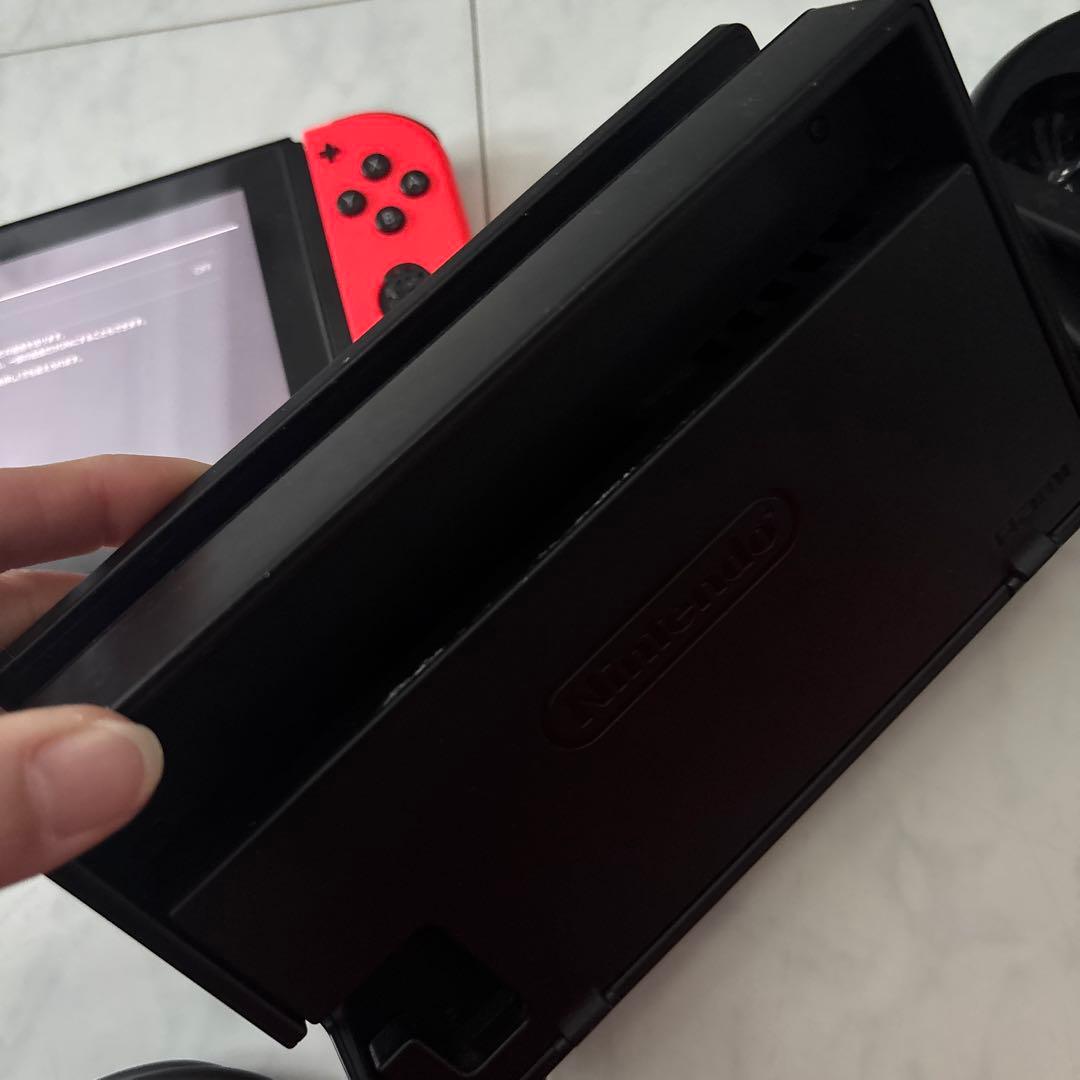 付属品多数Nintendo Switch本体 赤/青スプラ3ケースJoy-Con