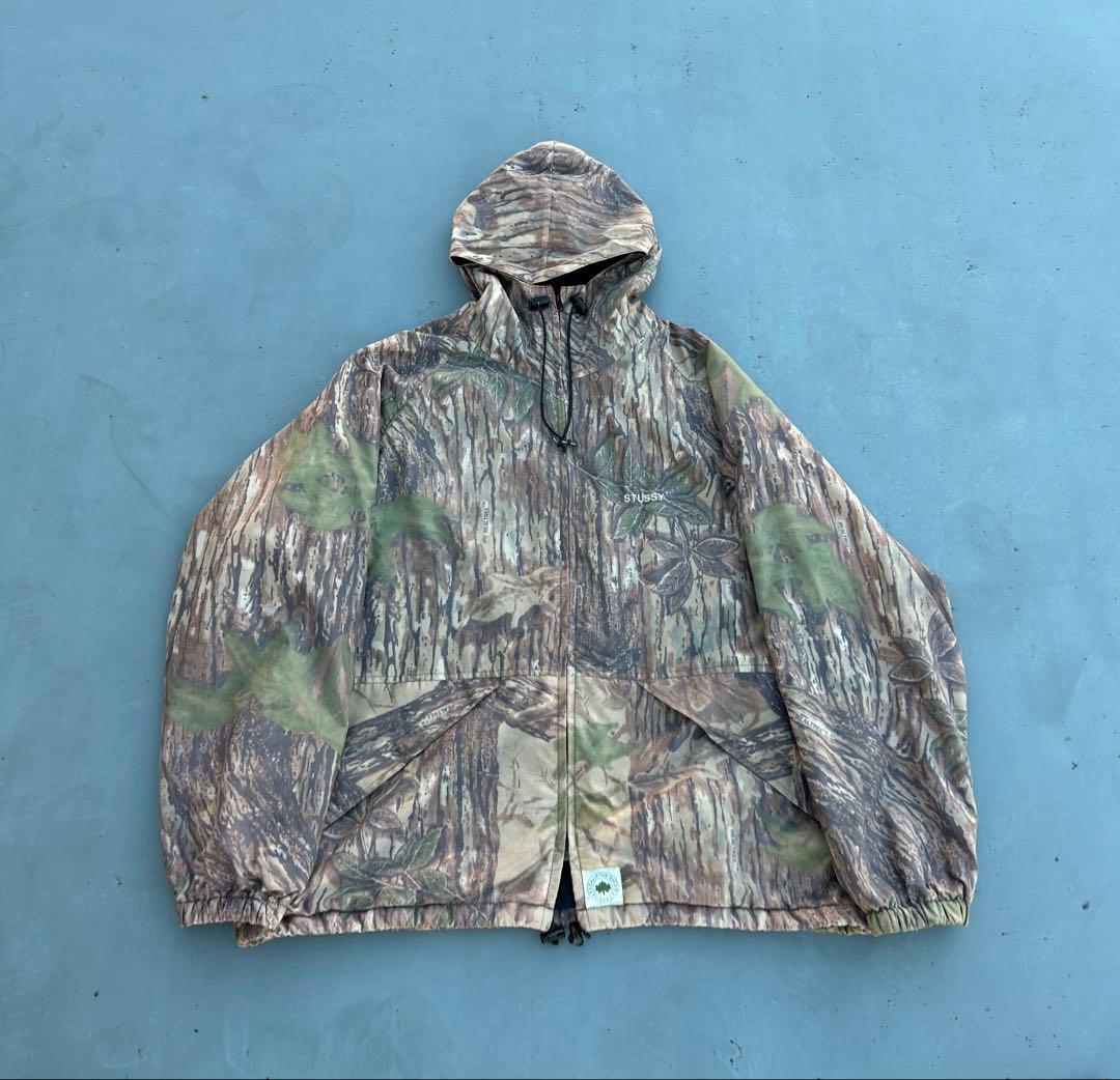 97年製 stussy×walls real tree camo jaket
