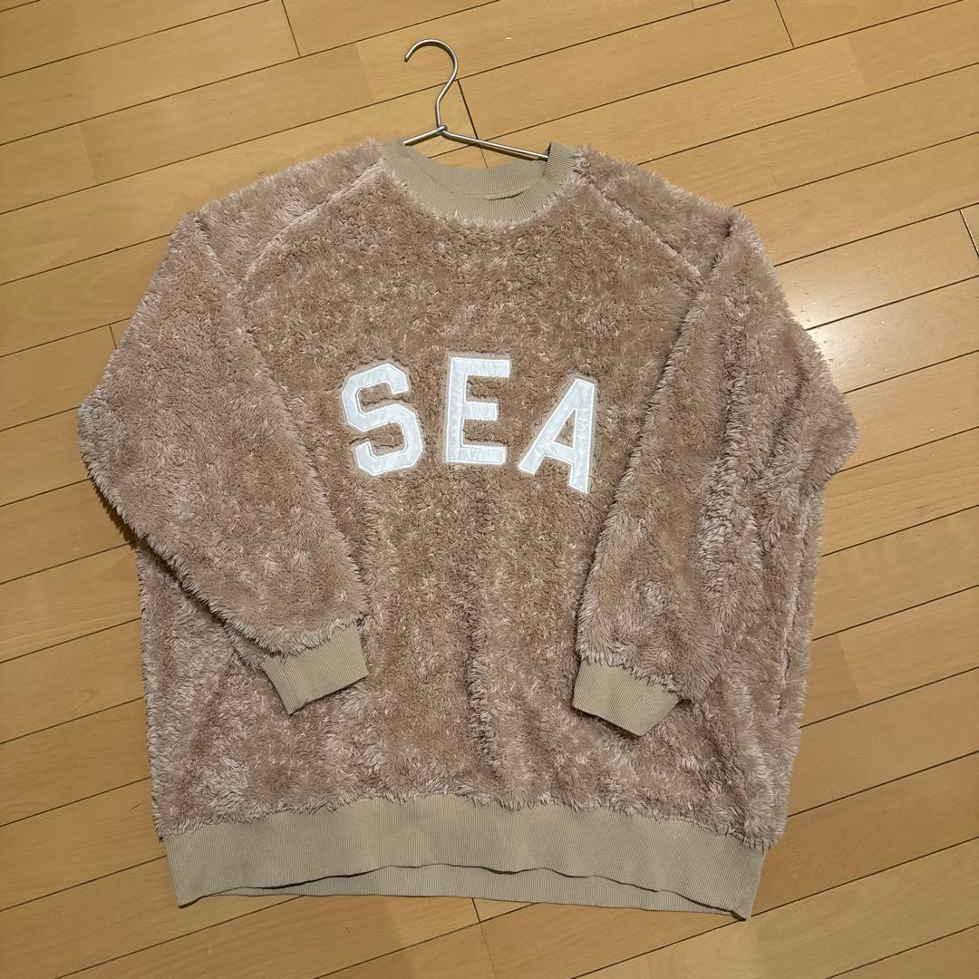 WIND AND SEA トレーナー　ベージュ　Lサイズ