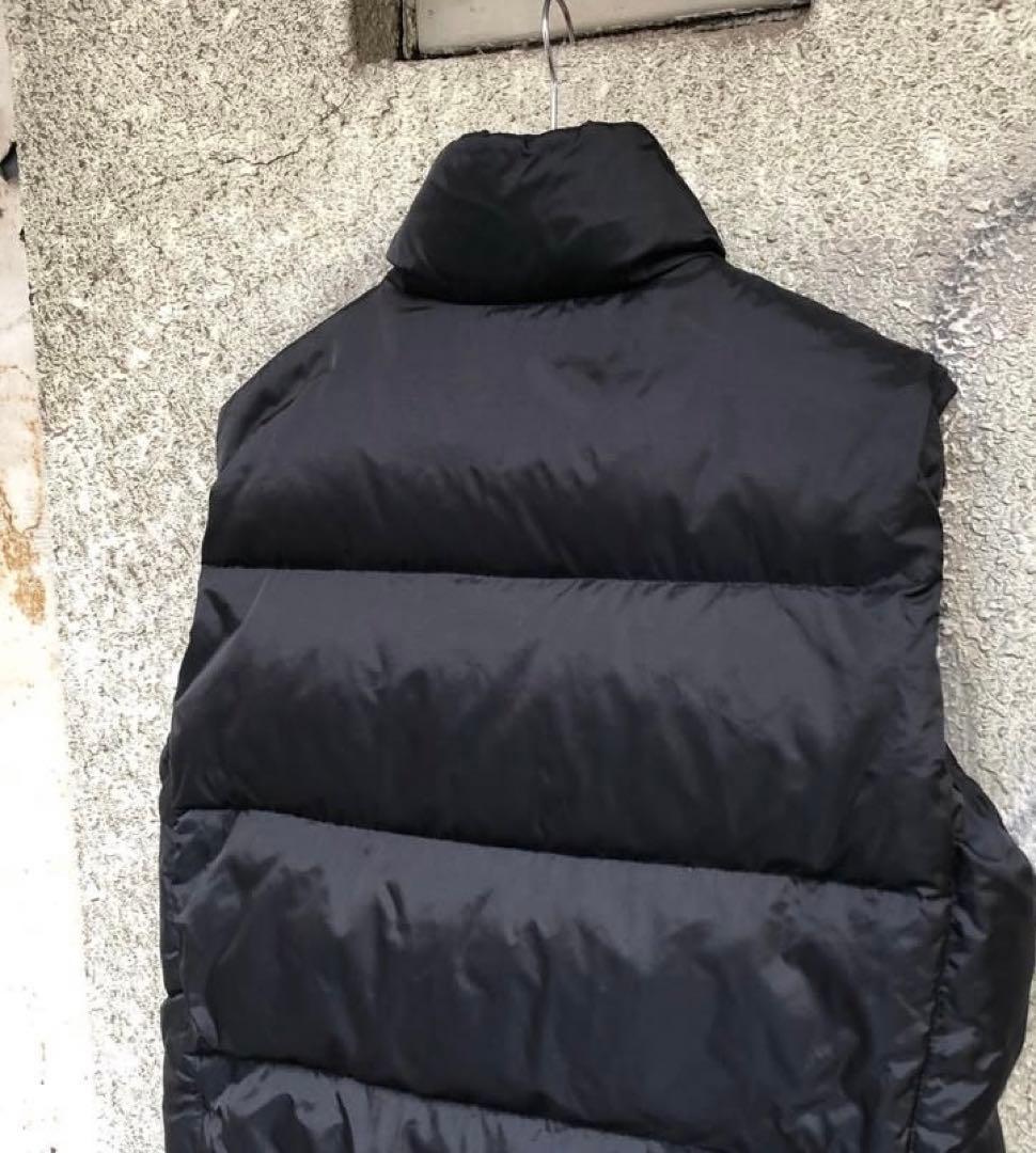 貴重★old gap 黒 ダウンベスト ジッパーポケット付き