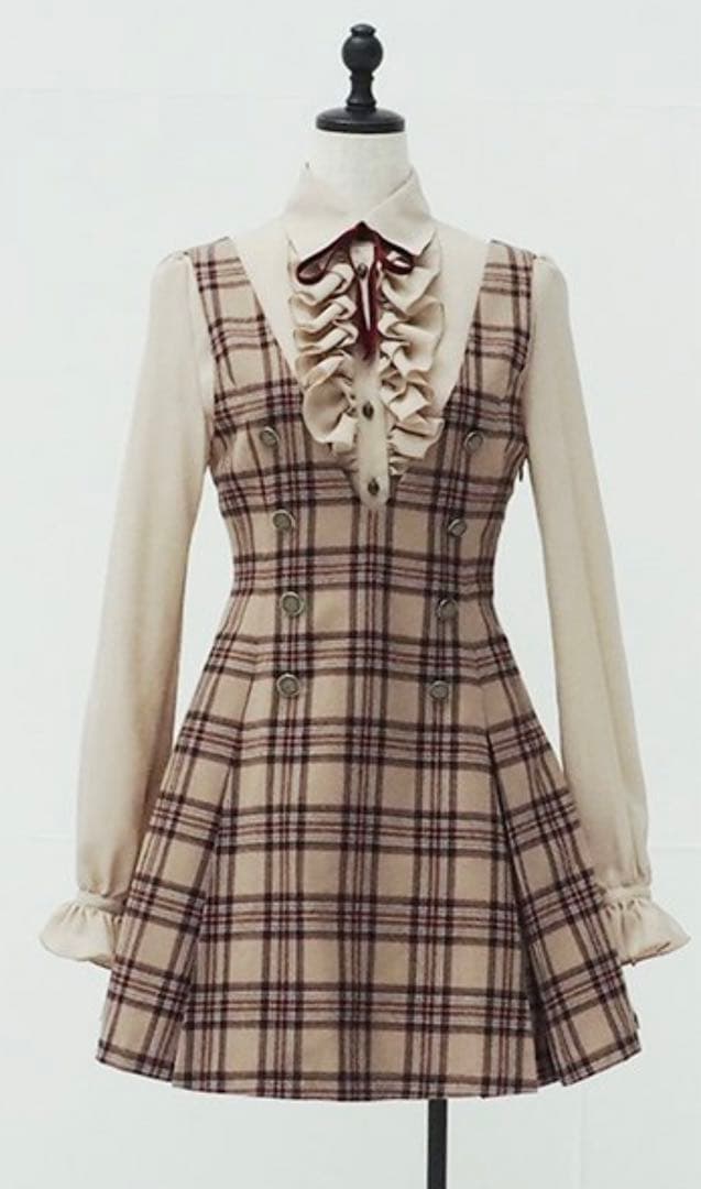 NO.S PROJECT ボックスプリーツワンピース