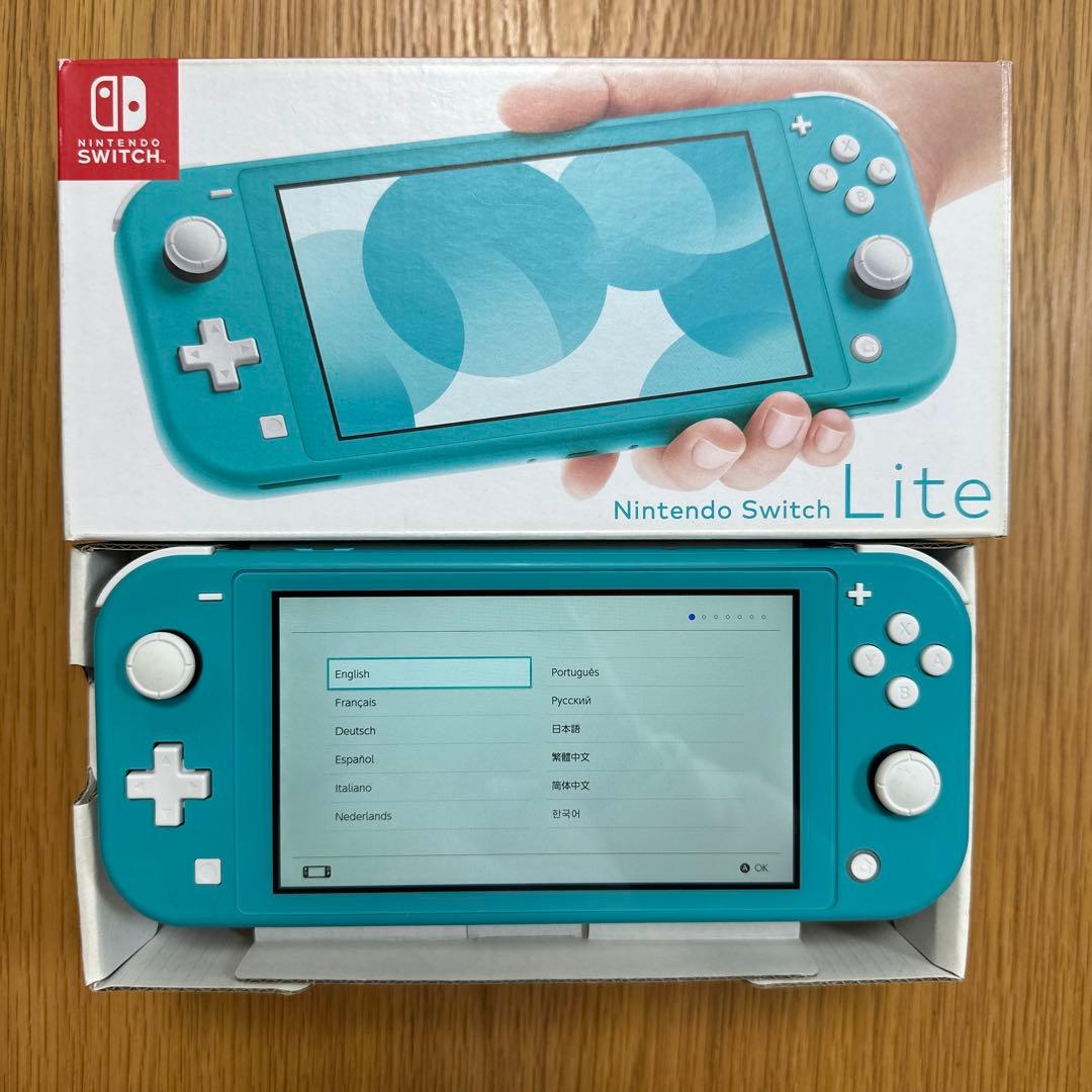 スウィッチライト ターコイズ 本体　箱付き