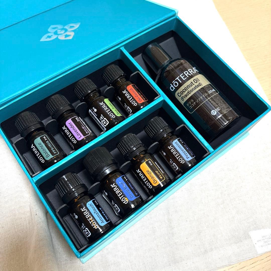 新品未使用　doTERRA エッセンシャルオイルセット