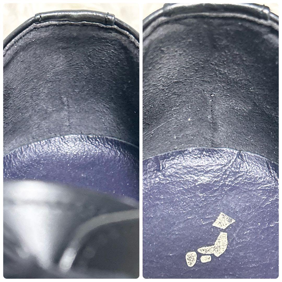 ✨極美品✨ SUIT SQUARE ストレートチップ レザー ブラック26.5㎝