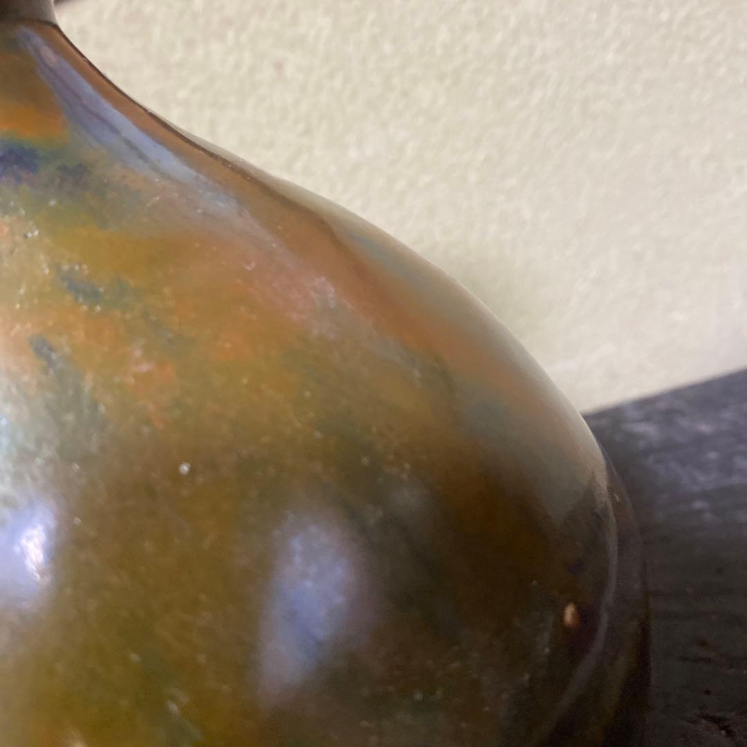 中国　古玩　河南天目徳利