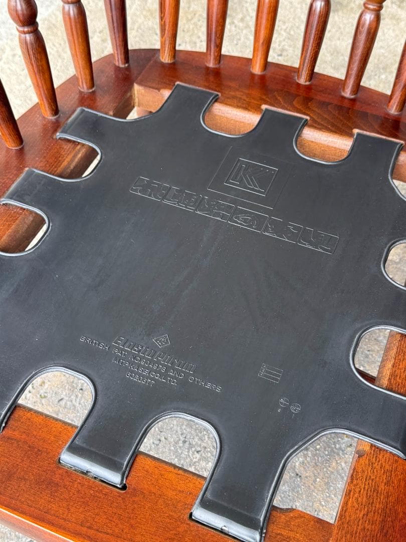 【柏木工】1人掛けソファ アームチェアB 肘付き ラウンジチェア ヴィンテージ