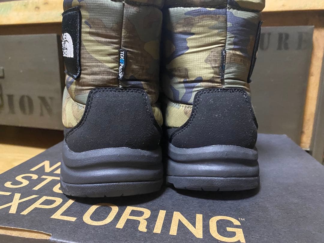 【美品】 THE NORTH FACE ヌプシウォータープルーフブーツ 24cm