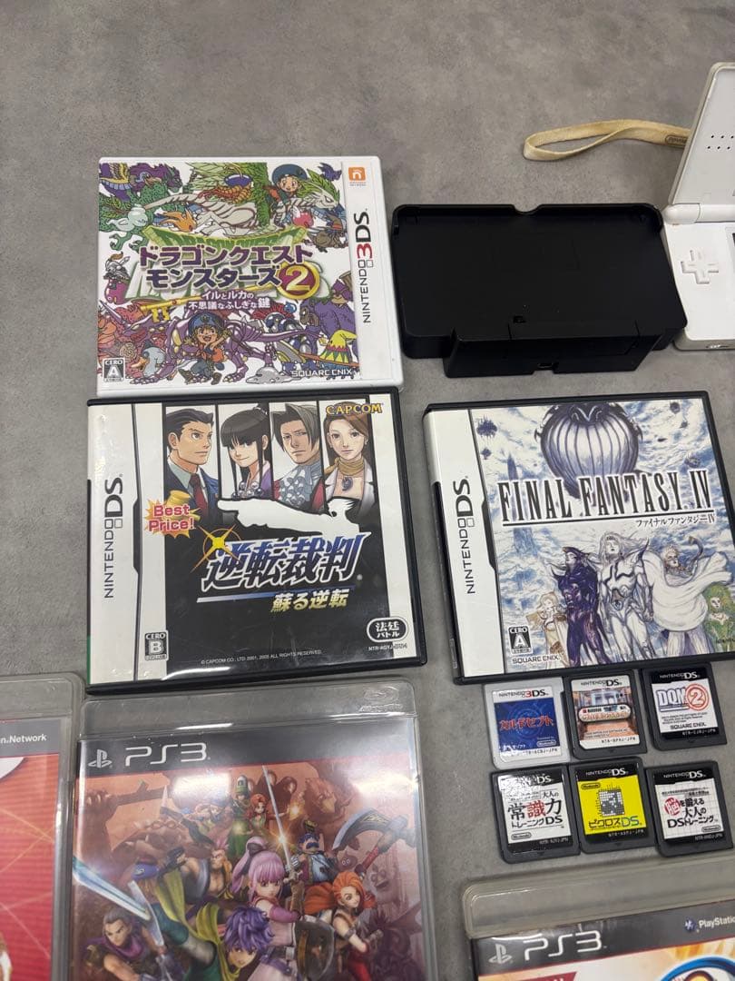 K*U様 PS3 CECHL00 3DS Switchliteまとめ売り 動作未