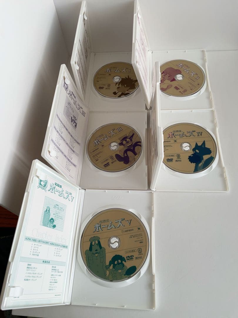 【美品】名探偵ホームズ DVD-BOX