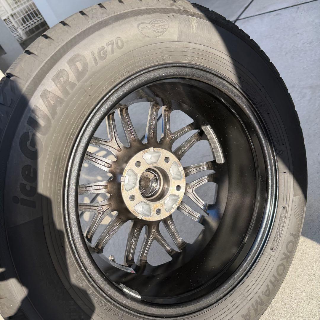 alex　ヨコハマiG70 195/65R15 スタッドレス 4本