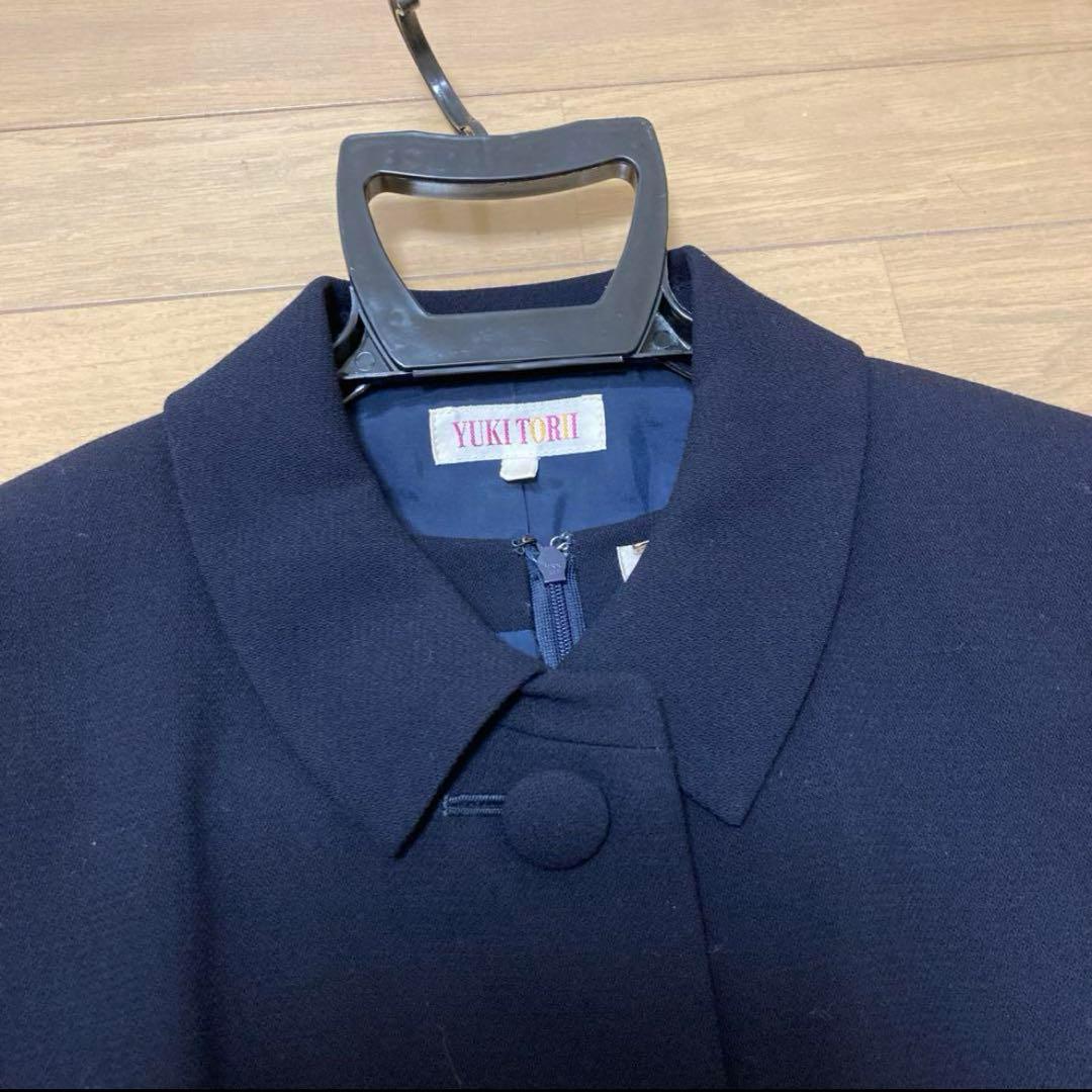 ユキトリイ　濃紺お受験スーツ　サイズ36