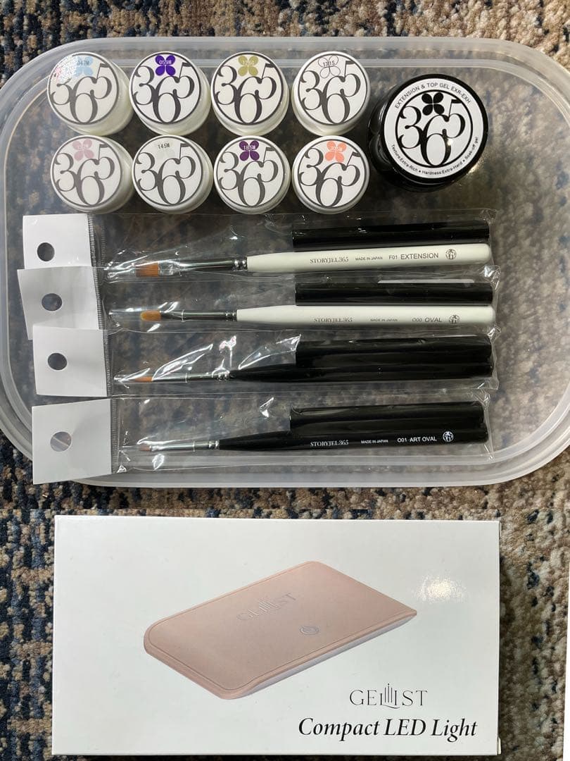 ストーリージェル カラージェル ブラシ イクステンション STORYJEL365