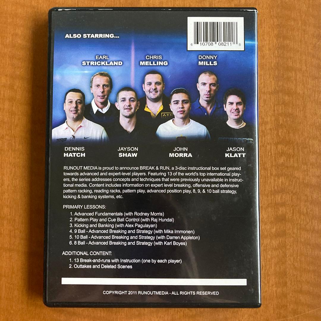 スポーツ・フィットネス BREAK & RUN DVD 3 DISC BOX SET