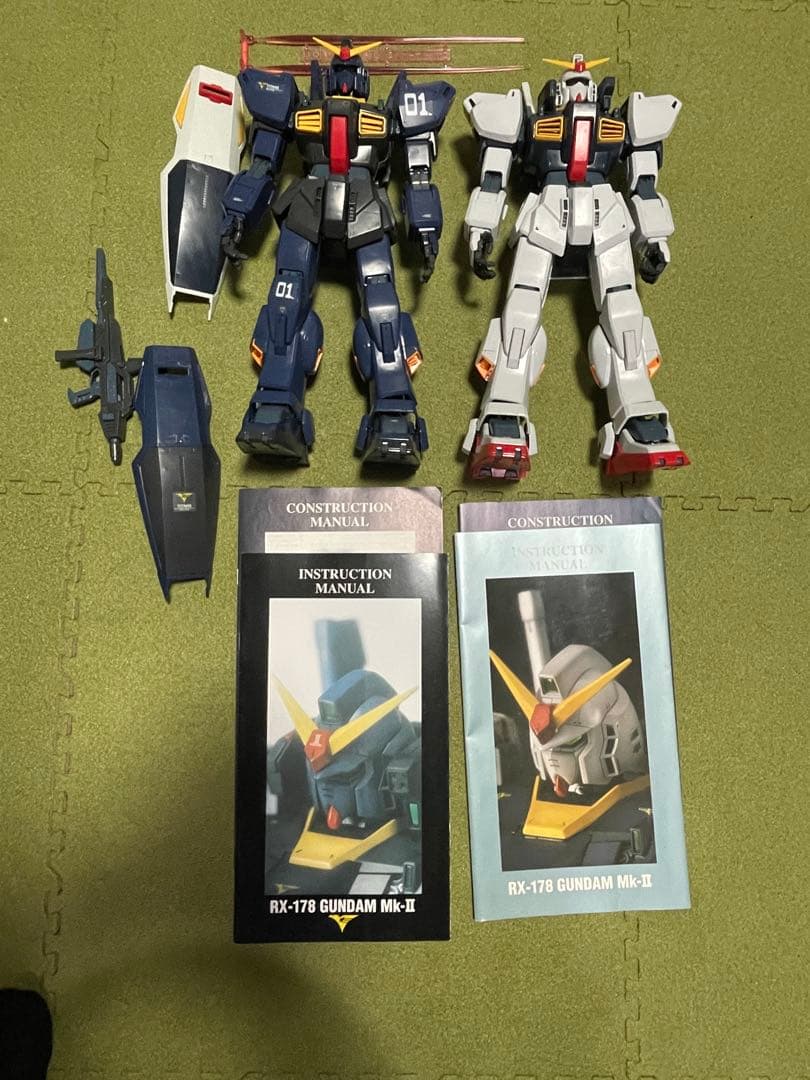 PG 1/60 RX-178 ガンダムMk-II 2体セット 素組ジャンク