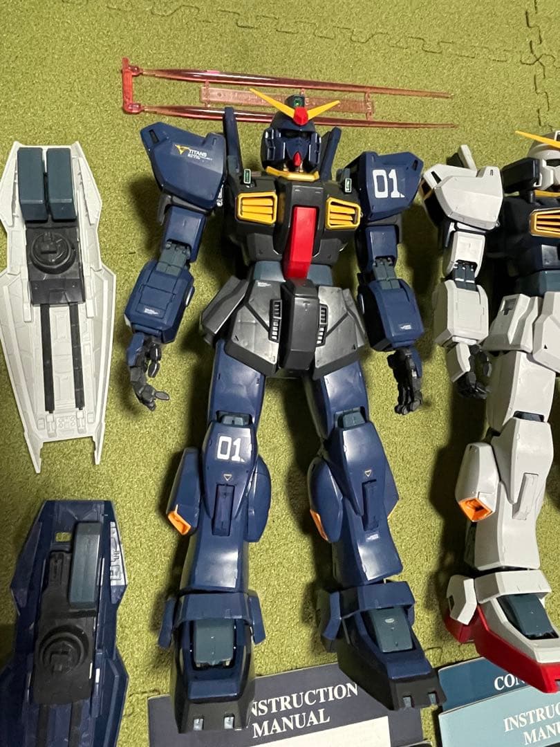 PG 1/60 RX-178 ガンダムMk-II 2体セット 素組ジャンク