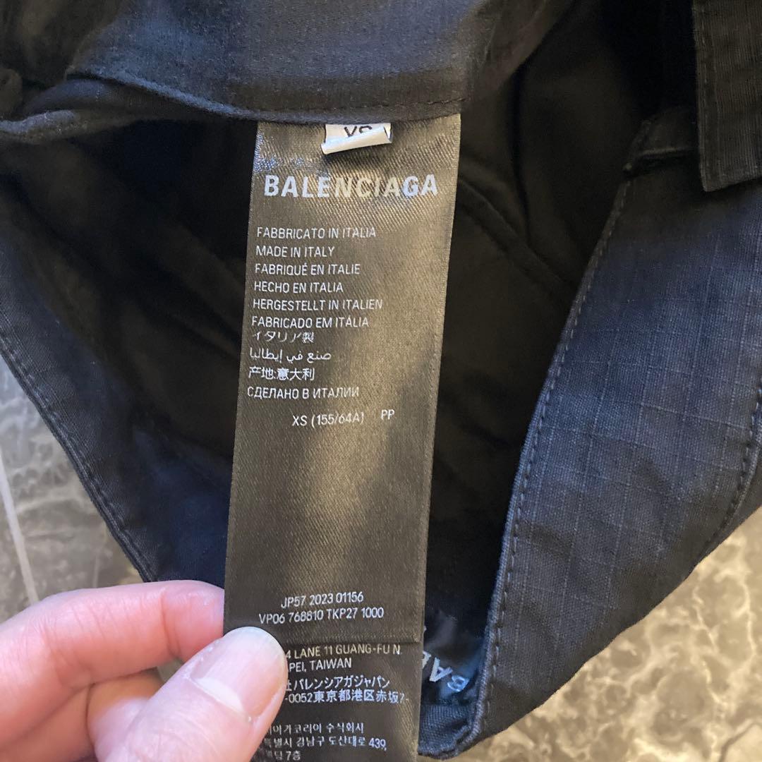 バレンシアガ　フレアカーゴパンツ