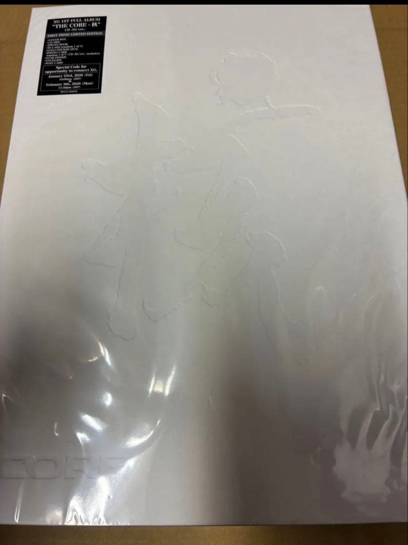 XG THE CORE 核（初回盤／XG　ver．） 新品未開封
