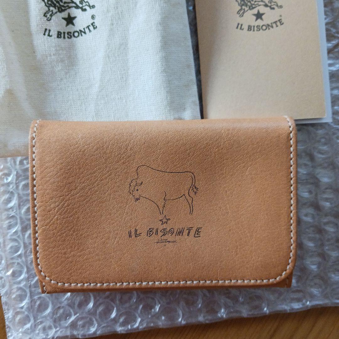 新品　山口一郎コラボIL BISONTE レザー名刺入れ