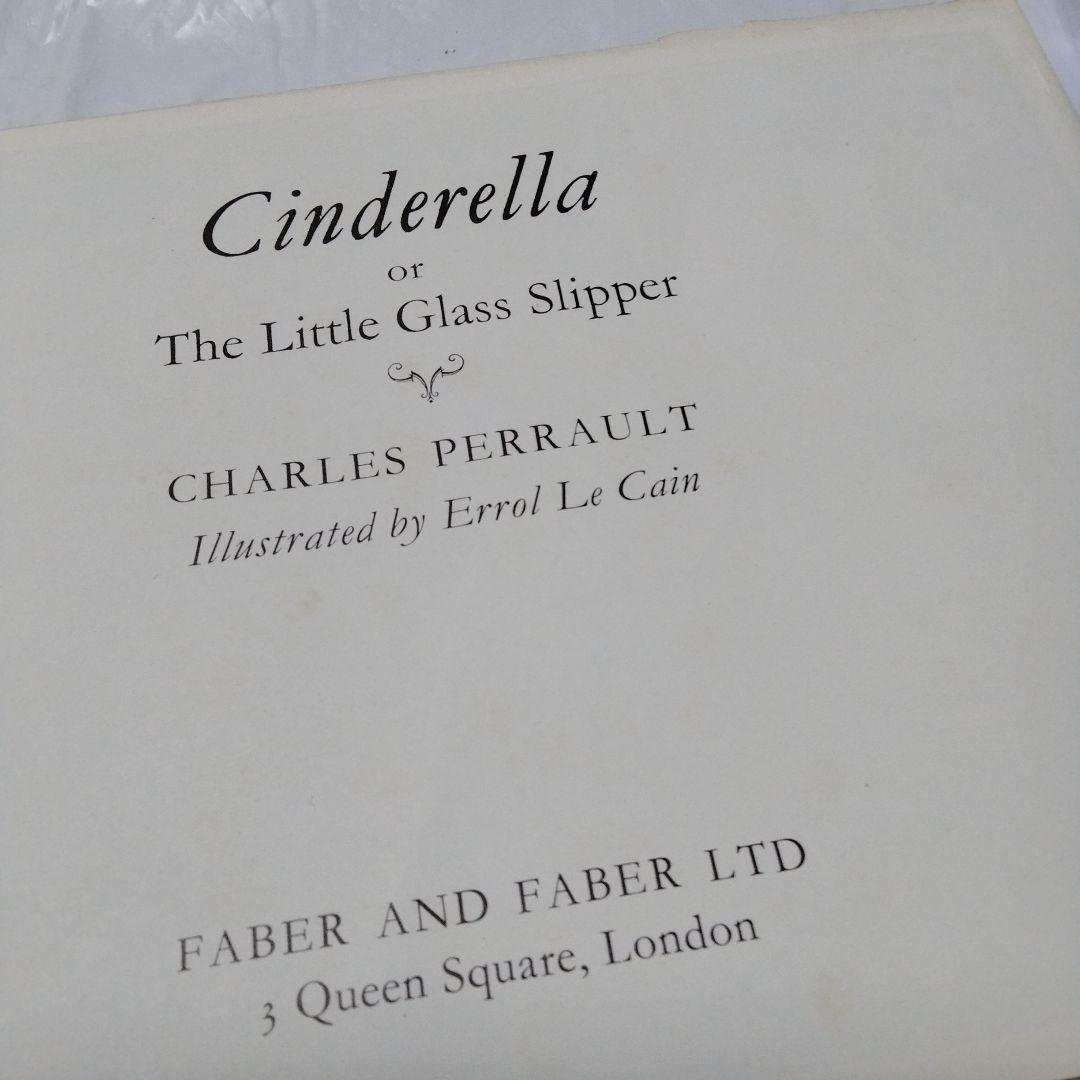 エロール・ル・カイン シンデレラ Le Cain 洋書 絵本 ペロー 童話