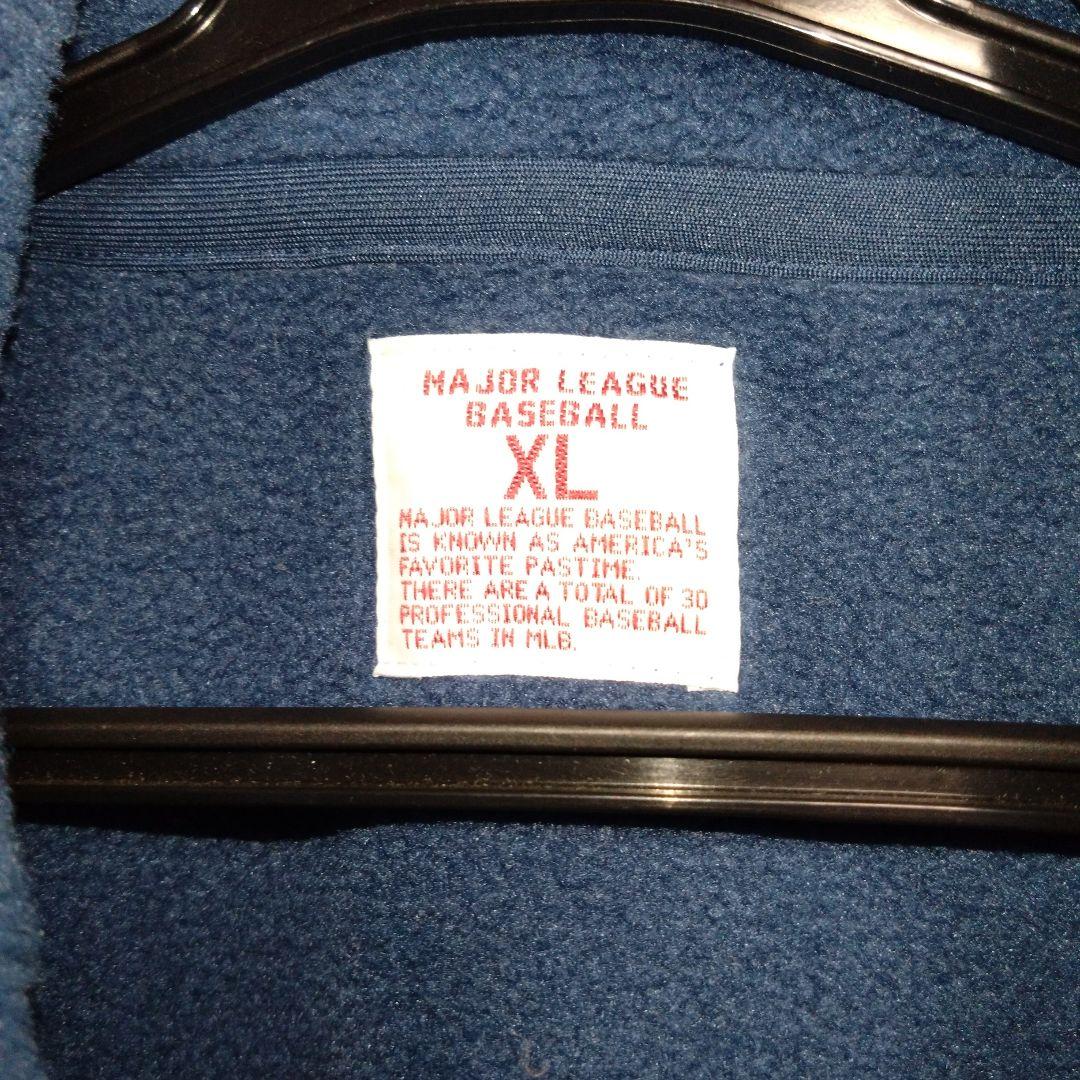 【希少美品】ユニクロ ドジャース　フリース　ジャケット　 メンズ　XL　深青