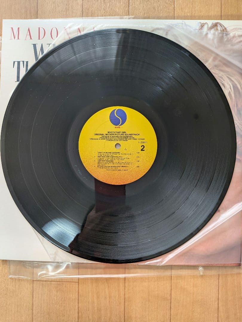 MadonnaレコードLP5枚シングル2枚＆world tour パンフレット1