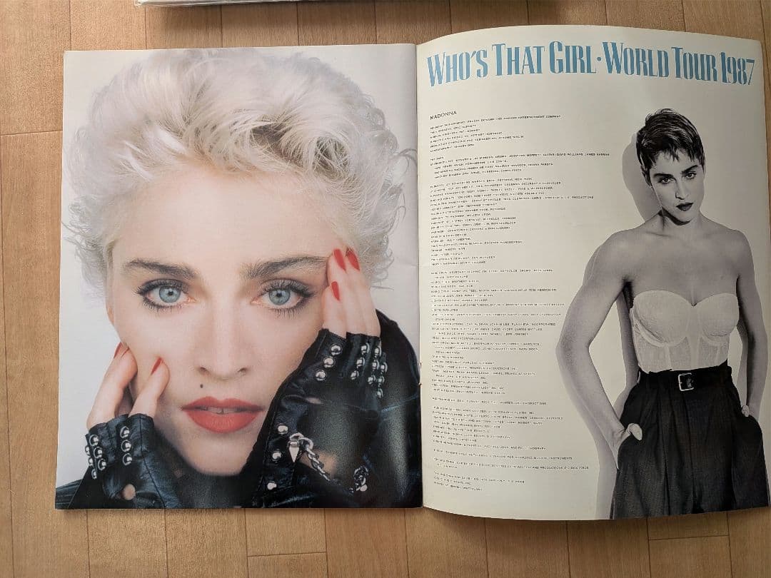 MadonnaレコードLP5枚シングル2枚＆world tour パンフレット1