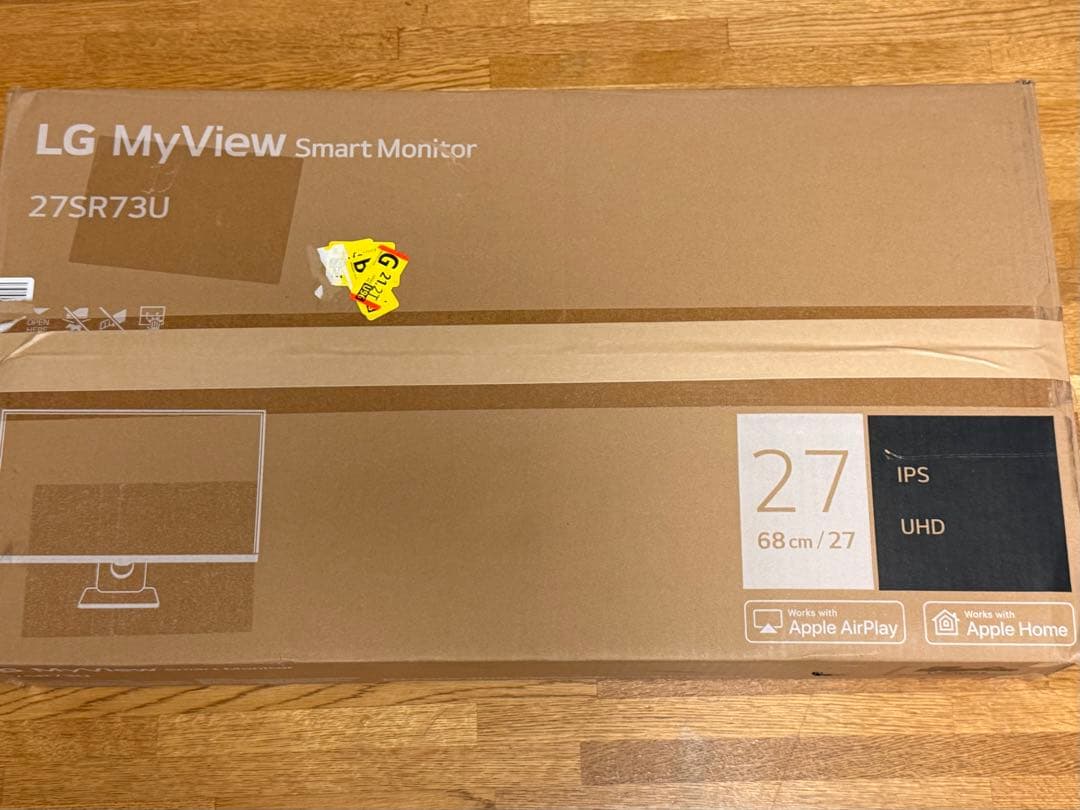 LG 27インチ ディスプレイ 2737U-W