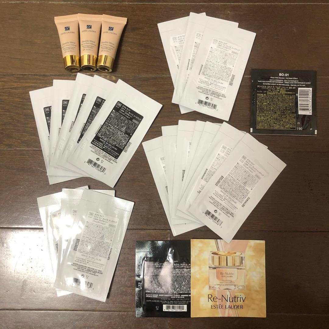 エスティローダー　ダブルウェアファンデーション　サンプル　サンド36 17 62