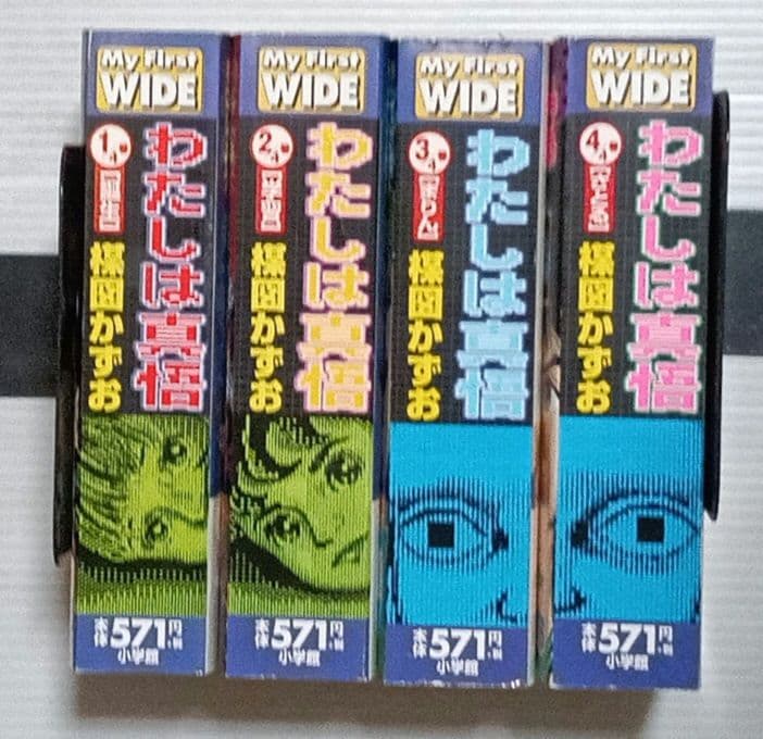 楳図かずお わたしは真悟 小学館マイファーストワイド 全4巻セット