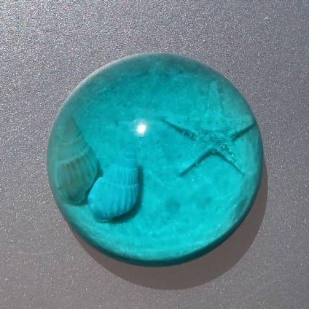 【 海のかけらドーム No.2172 】エポキシレジン オーシャンアート レジン