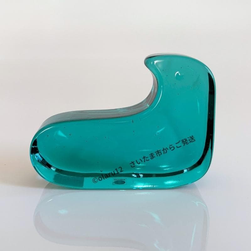 ×mina perhonen イッタラ ガラスバード緑+フクロウ