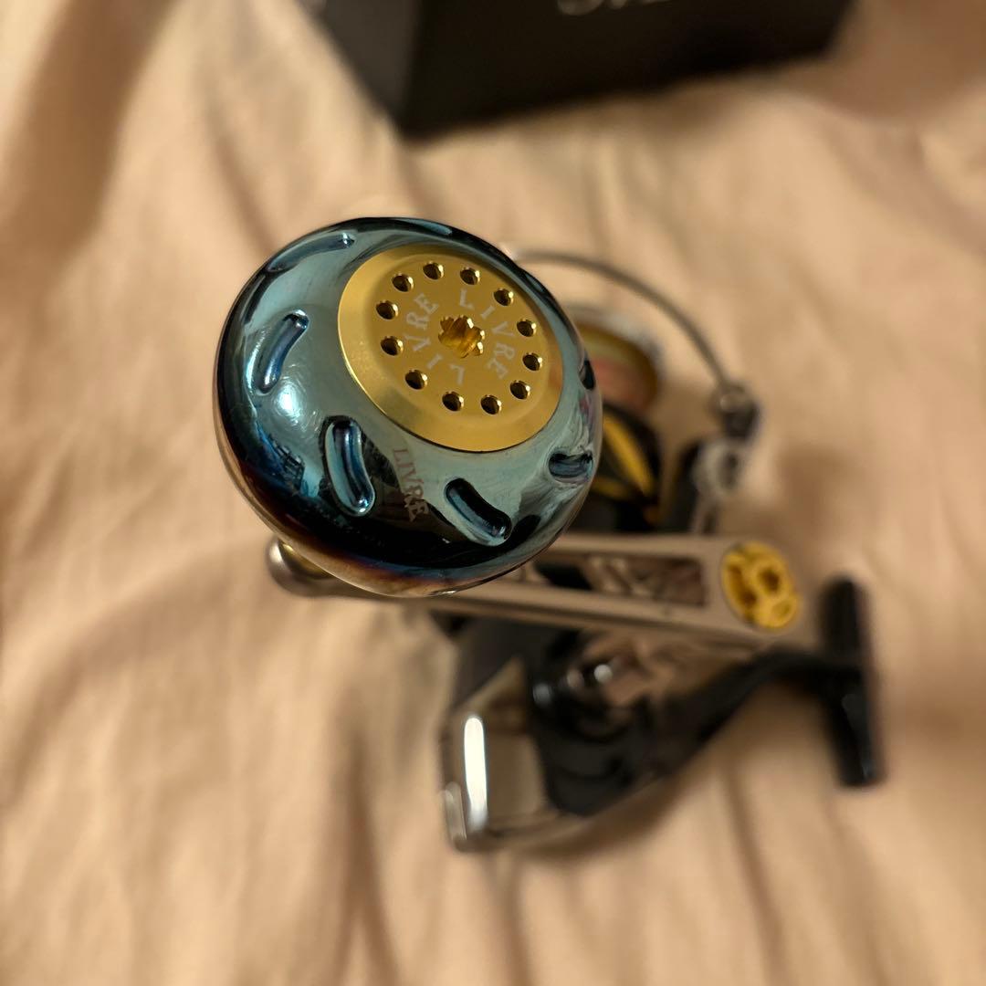 美品SHIMANO STELLA8000hgリブレハンドル、純正ハンドル付き