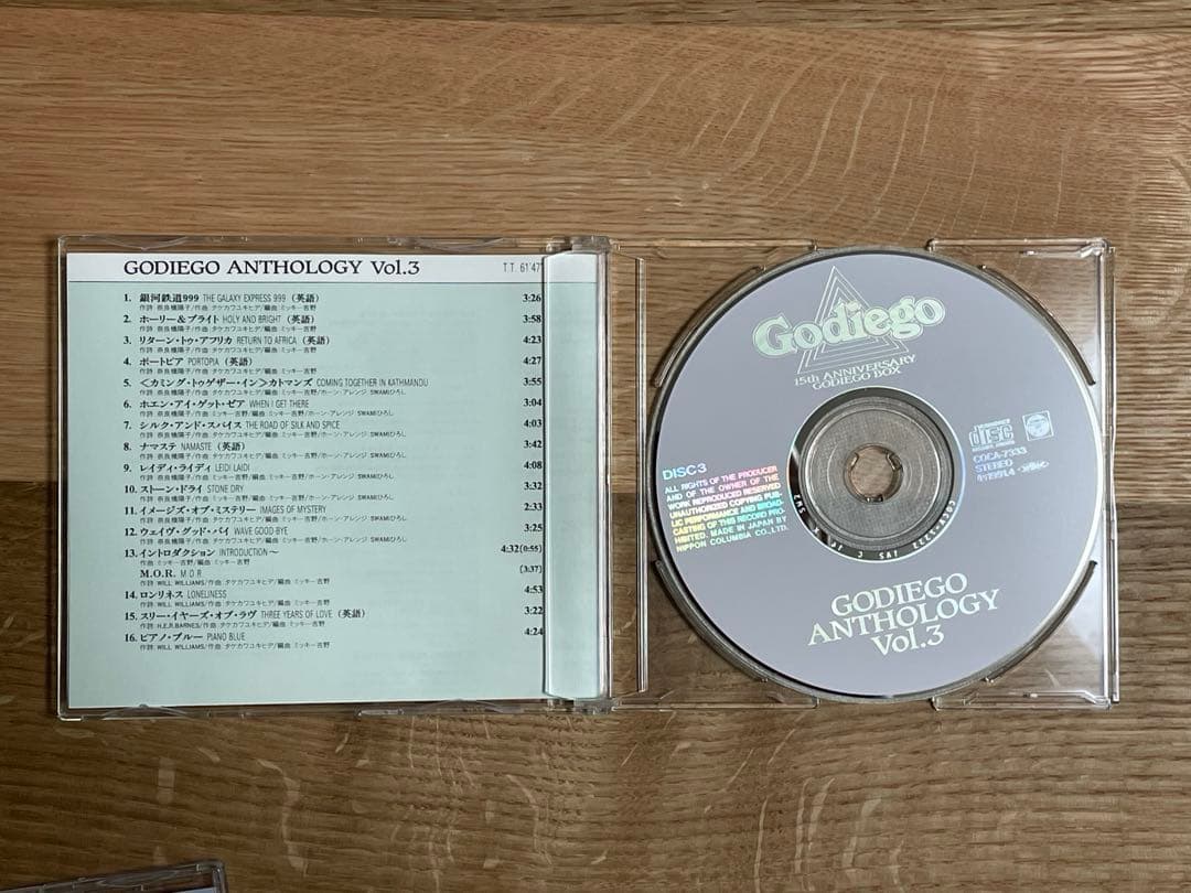 ゴダイゴ 15th Anniversary Godiego Box