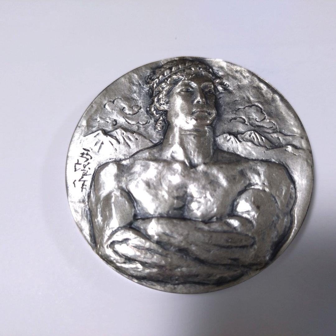 純銀製メダル 1972年 札幌オリンピック 記念メダル 純銀 大蔵省 造幣局