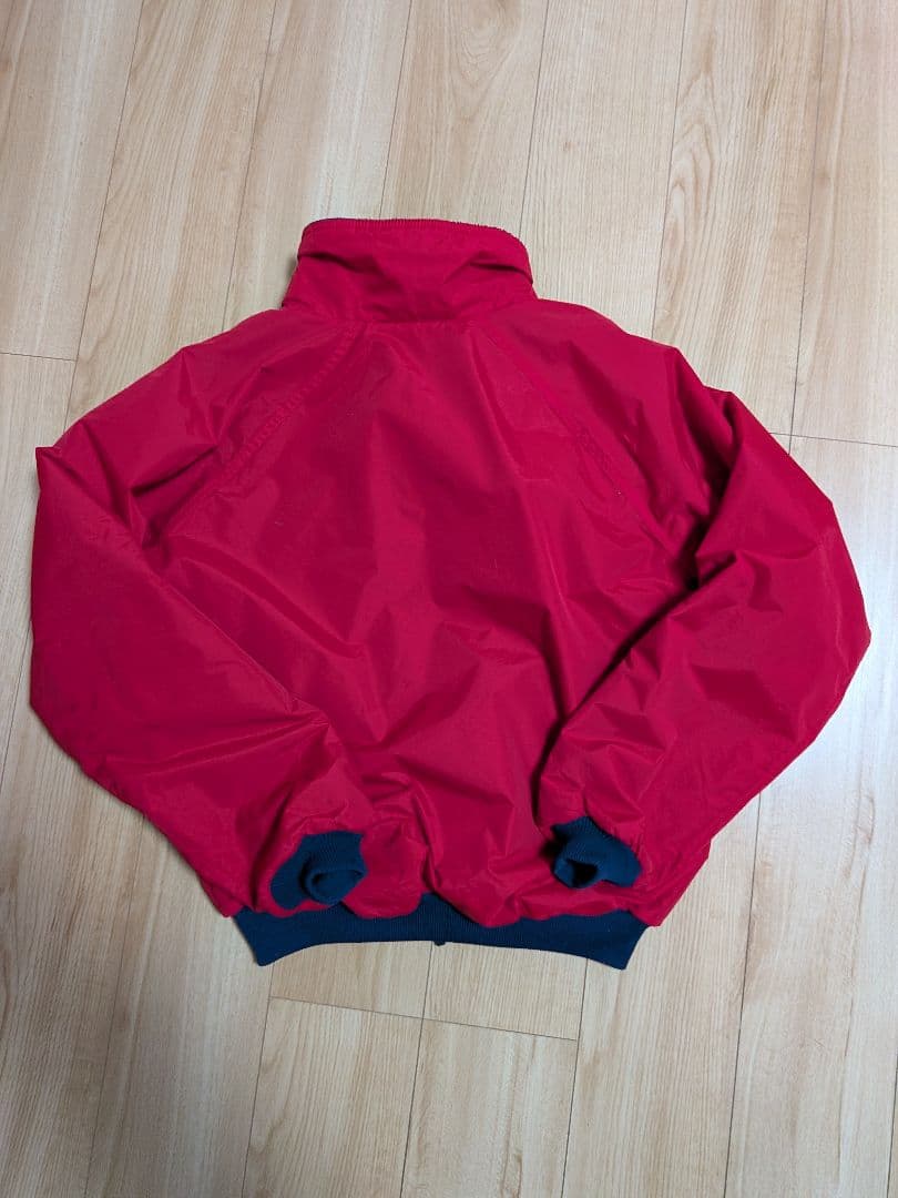 ぬ*こ様 パタゴニア　シェルドシンチラジャケット　80s USA製　レッド