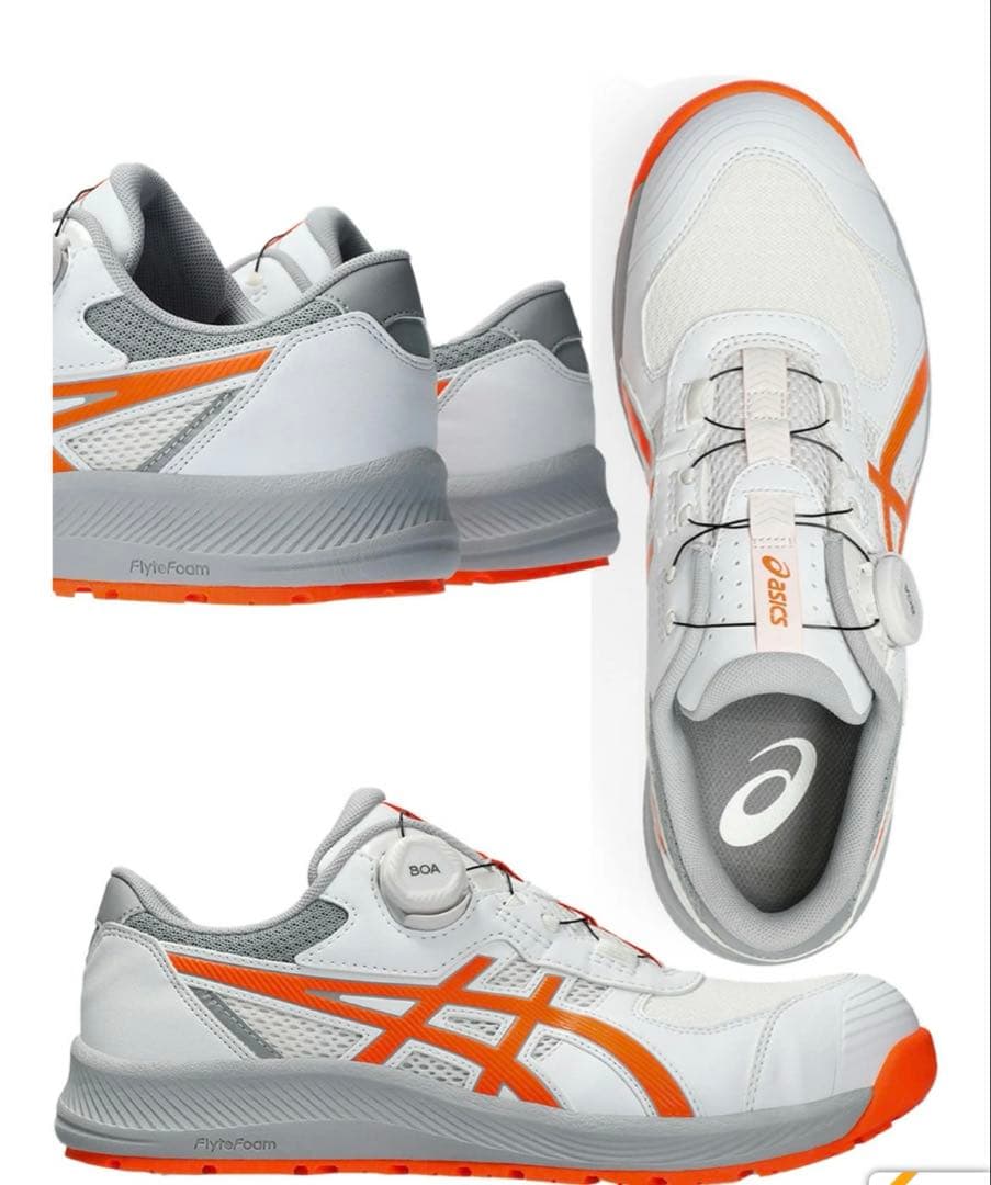 ゆー　（株）工務店経営 asics安全靴ダイヤル式28cm