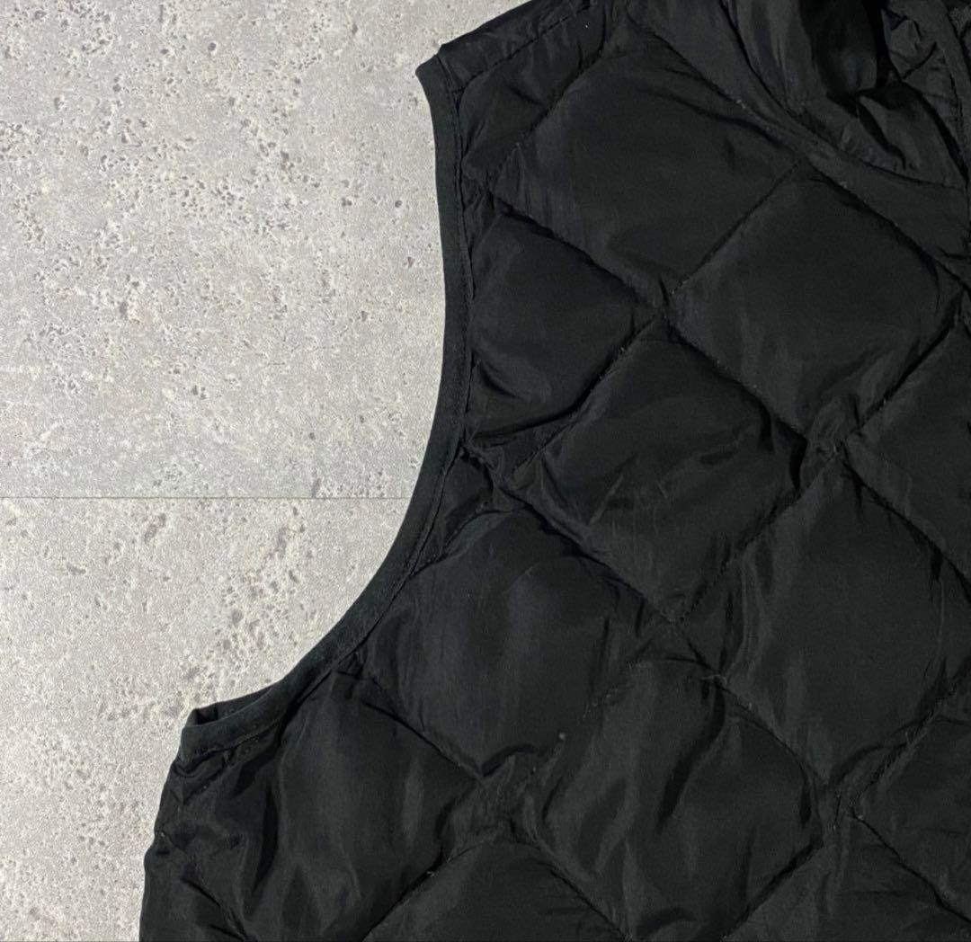 WOOL RICH ウールリッチ ダウンベスト 無地 ノームコア Y2K 黒