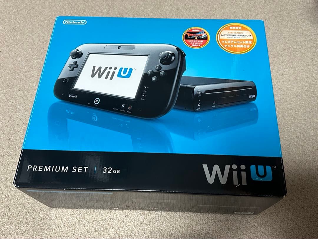 Nintendo WiiU 32ギガ プレミアムセット KURO