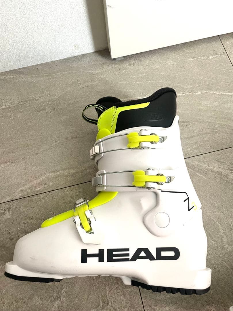 HEAD Z3 ジュニア用スキー靴 ホワイト/イエロー